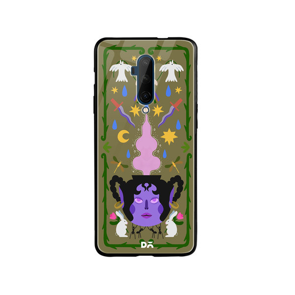 

DailyObjects Potion Witch Glass Case Cover For OnePlus 7T Pro