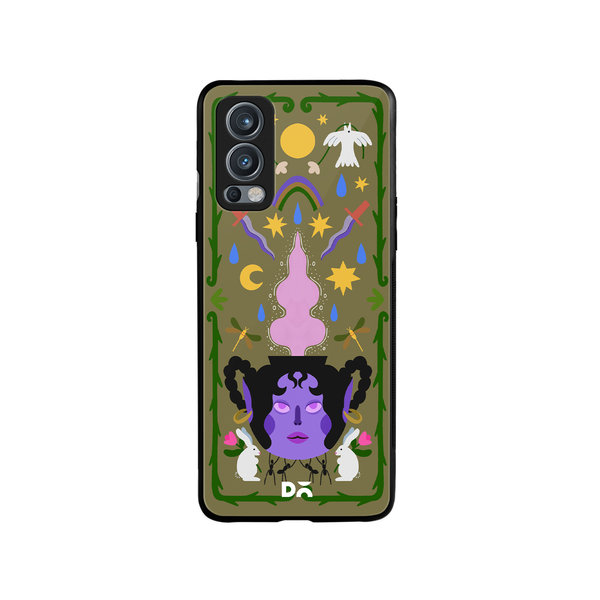 

DailyObjects Potion Witch Glass Case Cover For OnePlus Nord 2