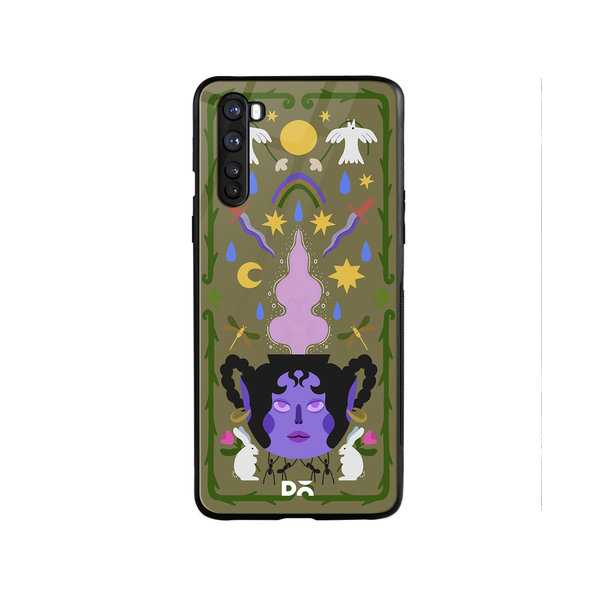 

DailyObjects Potion Witch Glass Case Cover For OnePlus Nord