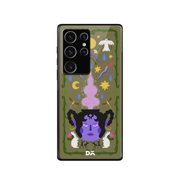 

DailyObjects Potion Witch Glass Case Cover For Samsung Galaxy S23 Ultra
