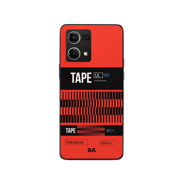 

DailyObjects Premium UL Noise Glass Case Cover For Oppo Reno 7