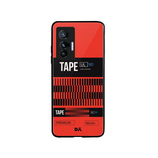 

DailyObjects Premium UL Noise Glass Case Cover For Vivo X70
