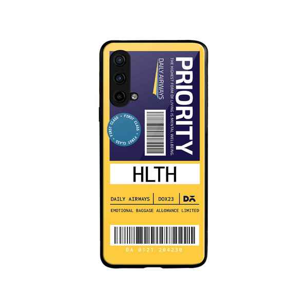

DailyObjects Priority Glass Case Cover For OnePlus Nord CE