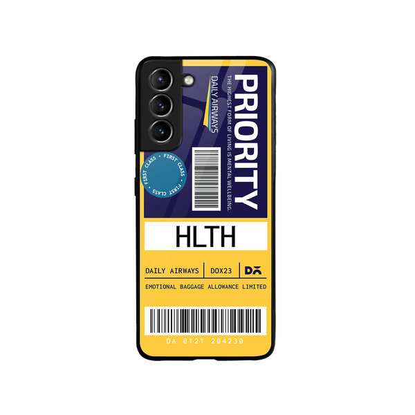 

DailyObjects Priority Glass Case Cover For Samsung Galaxy S21 Plus