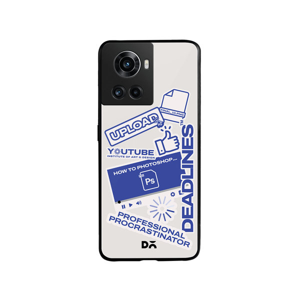 

DailyObjects Procrastination Loading Glass Case Cover For OnePlus 10R
