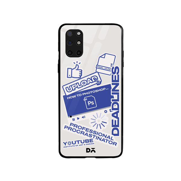 

DailyObjects Procrastination Loading Glass Case Cover For OnePlus 8T