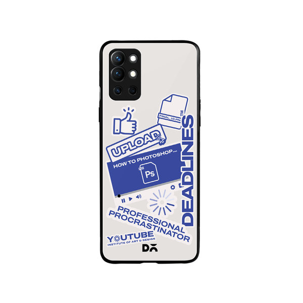 

DailyObjects Procrastination Loading Glass Case Cover For OnePlus 9R