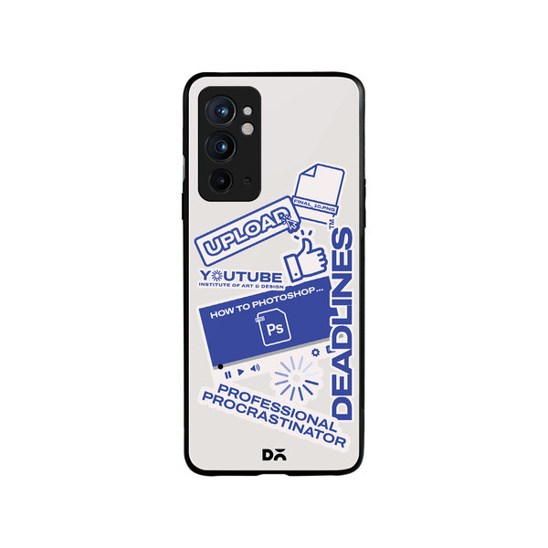 

DailyObjects Procrastination Loading Glass Case Cover For OnePlus 9RT