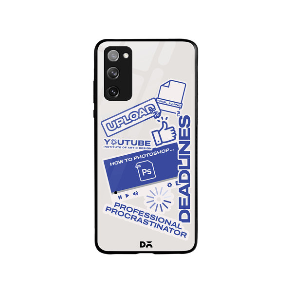

DailyObjects Procrastination Loading Glass Case Cover For Samsung Galaxy S20 FE