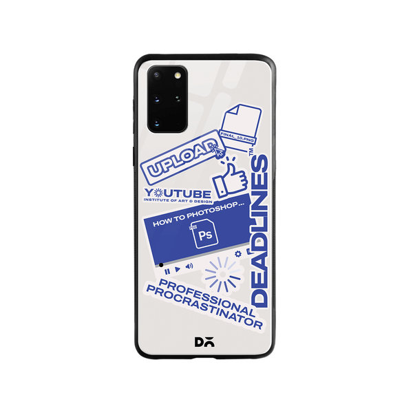 

DailyObjects Procrastination Loading Glass Case Cover For Samsung Galaxy S20 Plus