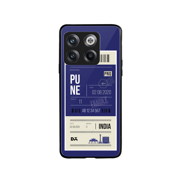 

DailyObjects Pune City Tag Glass Case Cover For OnePlus 10T