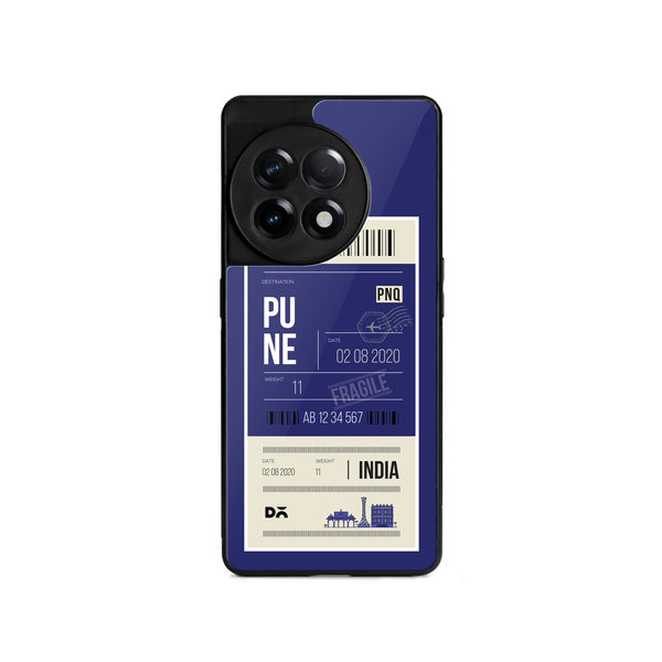 

DailyObjects Pune City Tag Glass Case Cover For OnePlus 11R
