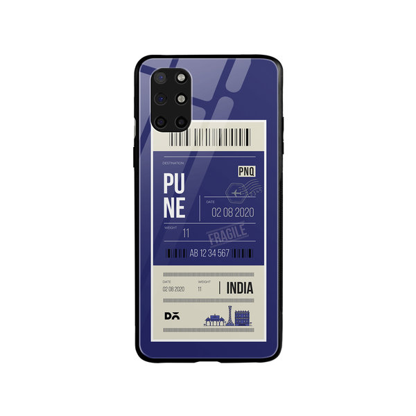

DailyObjects Pune City Tag Glass Case Cover For OnePlus 8T