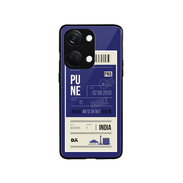 

DailyObjects Pune City Tag Glass Case Cover For OnePlus Nord 3