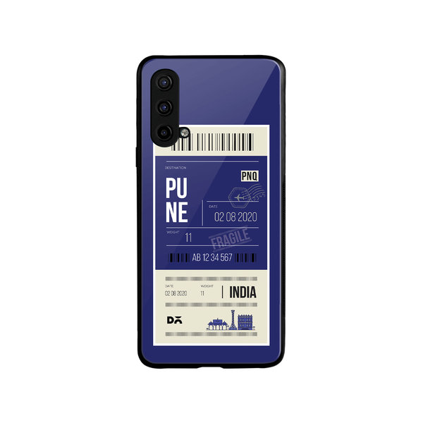 

DailyObjects Pune City Tag Glass Case Cover For OnePlus Nord CE