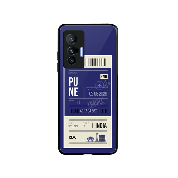 

DailyObjects Pune City Tag Glass Case Cover For Vivo X70