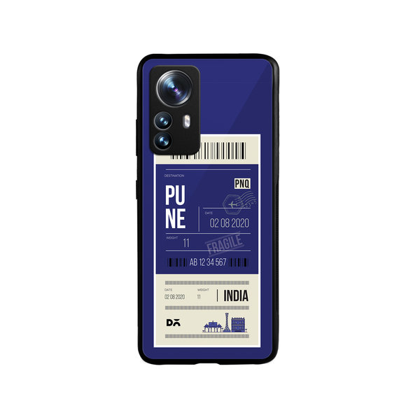 

DailyObjects Pune City Tag Glass Case Cover For Xiaomi 12 Pro