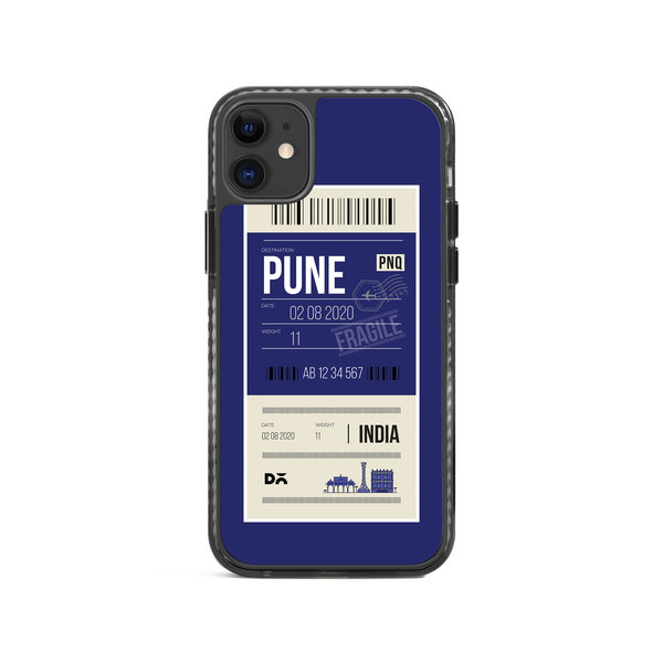

DailyObjects Pune City Tag Stride 2.0 Case Cover For iPhone 11