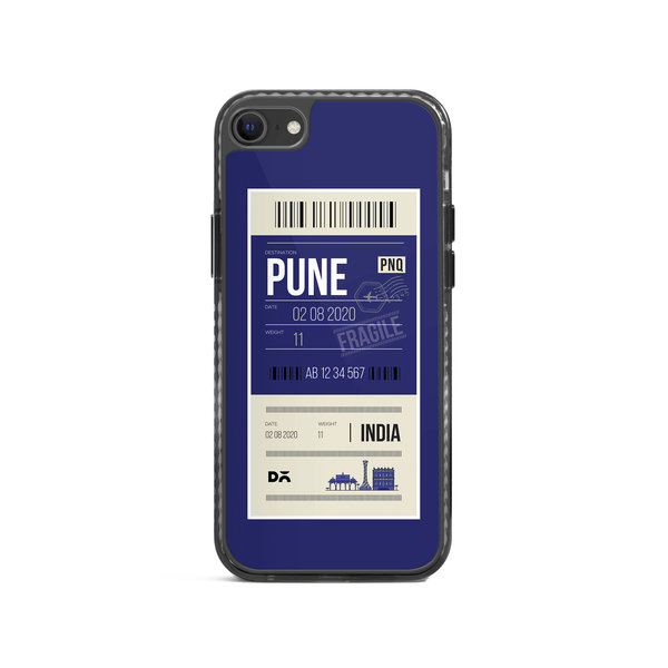 

DailyObjects Pune City Tag Stride 2.0 Case Cover For iPhone SE 2020