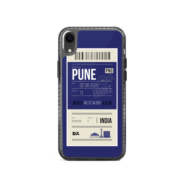 

DailyObjects Pune City Tag Stride 2.0 Case Cover For iPhone XR