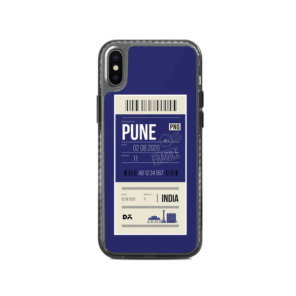 

DailyObjects Pune City Tag Stride 2.0 Case Cover For iPhone XS