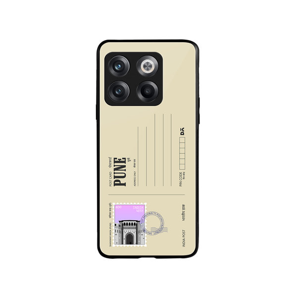 

DailyObjects Pune Shaniwar Wada Postcard Glass Case Cover For OnePlus 10T