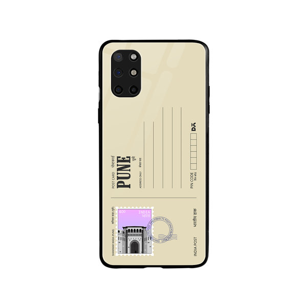 

DailyObjects Pune Shaniwar Wada Postcard Glass Case Cover For OnePlus 8T