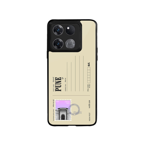 

DailyObjects Pune Shaniwar Wada Postcard Glass Case Cover For OnePlus Ace Racing