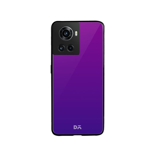 

DailyObjects Purple Bloom Gradient Glass Case Cover For OnePlus 10R