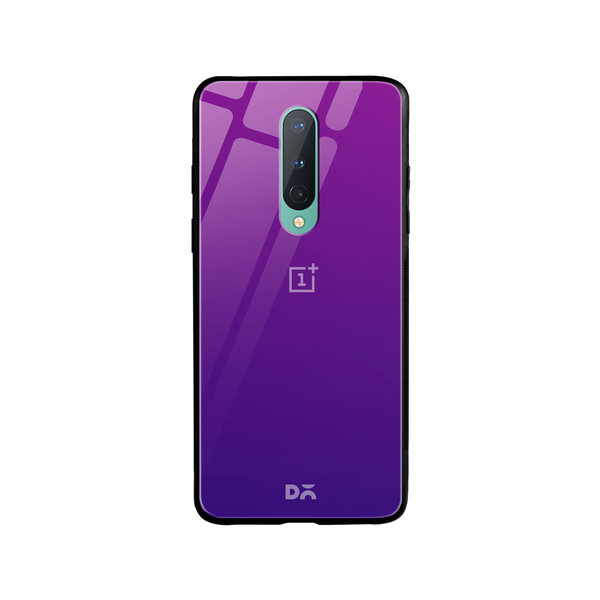 

DailyObjects Purple Bloom Gradient Glass Case Cover For OnePlus 8
