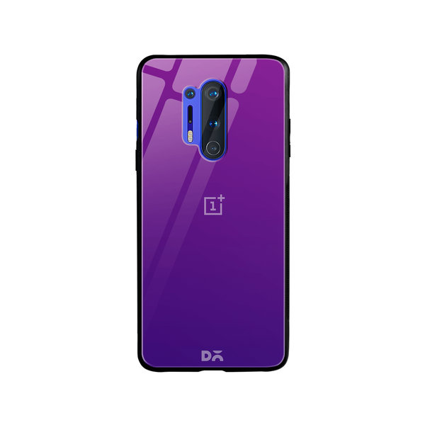 

DailyObjects Purple Bloom Gradient Glass Case Cover For OnePlus 8 Pro