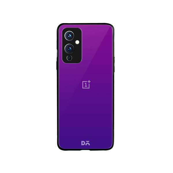 

DailyObjects Purple Bloom Gradient Glass Case Cover For OnePlus 9