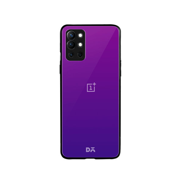 

DailyObjects Purple Bloom Gradient Glass Case Cover For OnePlus 9R