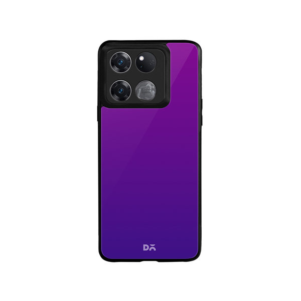 

DailyObjects Purple Bloom Gradient Glass Case Cover For OnePlus Ace Racing