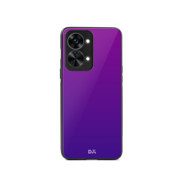 

DailyObjects Purple Bloom Gradient Glass Case Cover For OnePlus Nord 2T