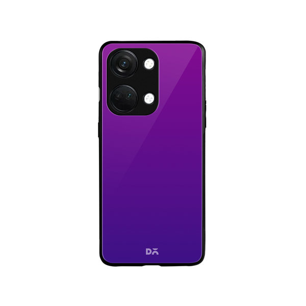 

DailyObjects Purple Bloom Gradient Glass Case Cover For OnePlus Nord 3