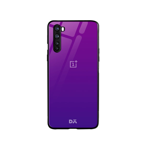 

DailyObjects Purple Bloom Gradient Glass Case Cover For OnePlus Nord