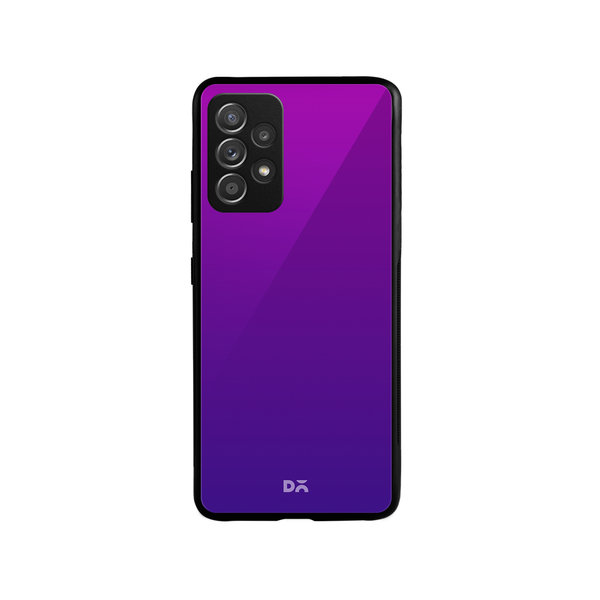 

DailyObjects Purple Bloom Gradient Glass Case Cover For Samsung Galaxy A53