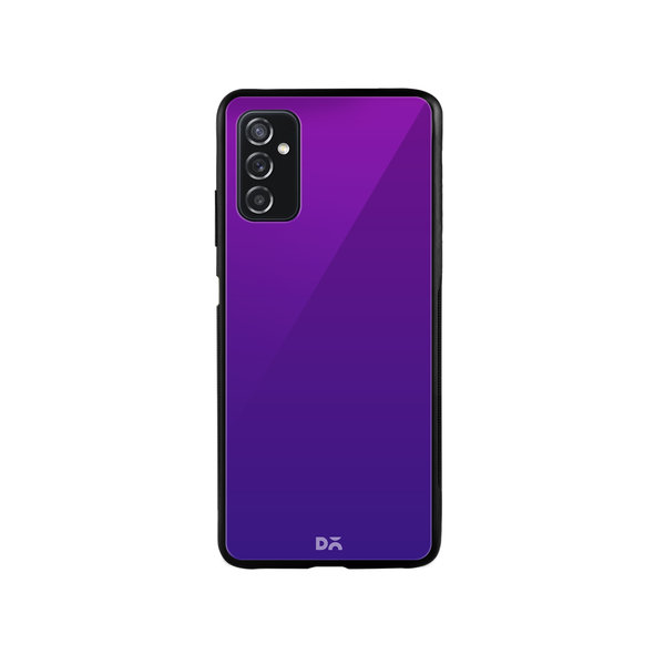 

DailyObjects Purple Bloom Gradient Glass Case Cover For Samsung Galaxy M52