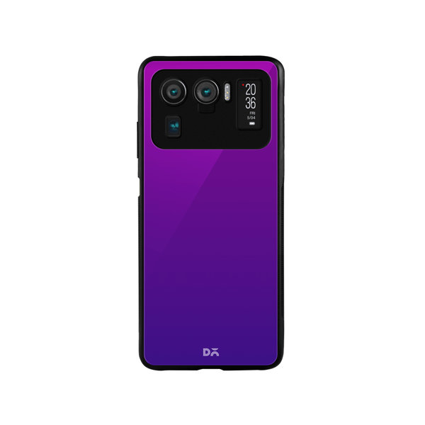 

DailyObjects Purple Bloom Gradient Glass Case Cover For Xiaomi Mi 11 Ultra