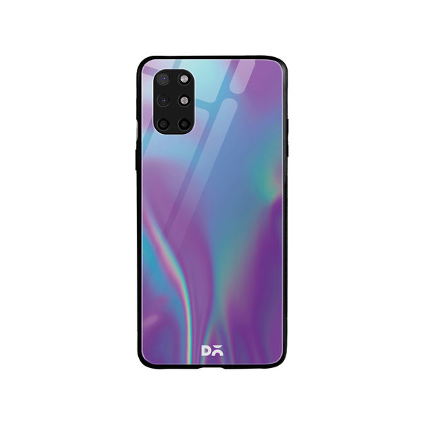 

DailyObjects Purple Holo Satin Glass Case Cover For OnePlus 8T