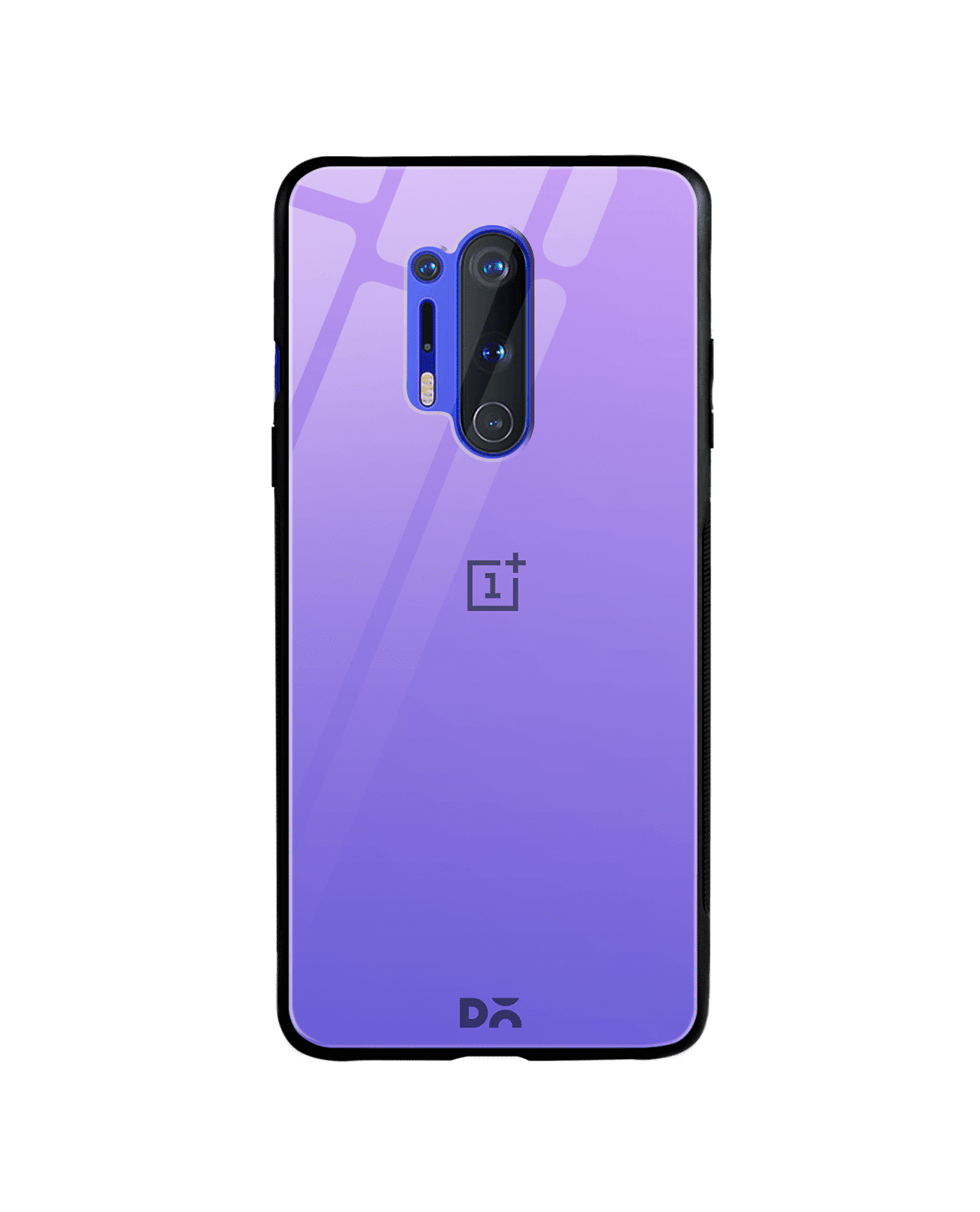 Purple Iris Gradient Glass Case Cover For OnePlus 8 Pro