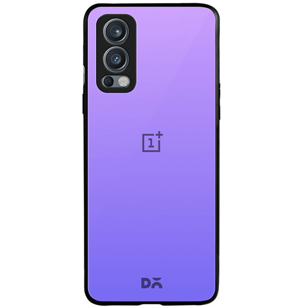 

DailyObjects Purple Iris Gradient Glass Case Cover For OnePlus Nord 2