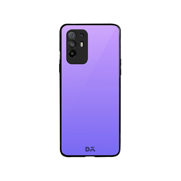 

DailyObjects Purple Iris Gradient Glass Case Cover For Oppo F19 Pro Plus