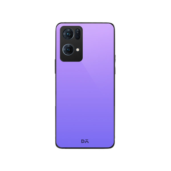 

DailyObjects Purple Iris Gradient Glass Case Cover For Oppo Reno 7 Pro