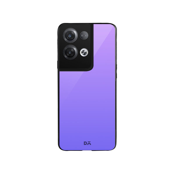 

DailyObjects Purple Iris Gradient Glass Case Cover For Oppo Reno 8