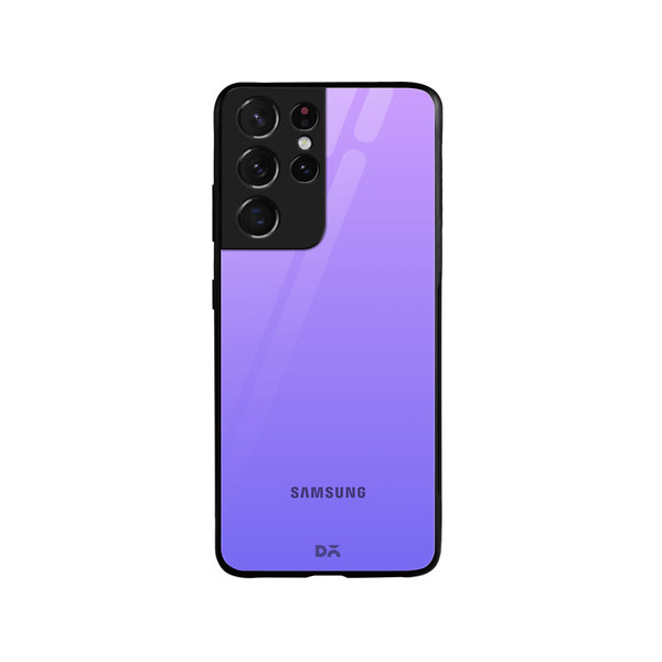 

DailyObjects Purple Iris Gradient Glass Case Cover For Samsung Galaxy S21 Ultra