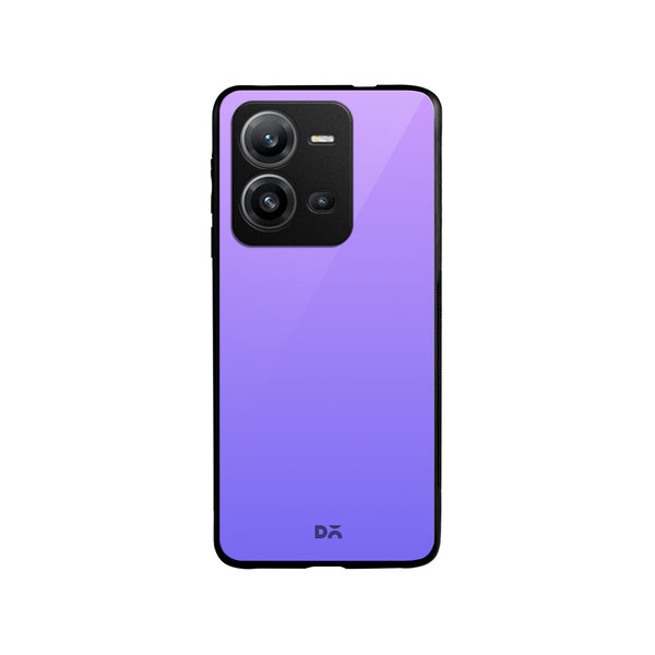 

DailyObjects Purple Iris Gradient Glass Case Cover For Vivo V25