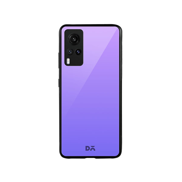 

DailyObjects Purple Iris Gradient Glass Case Cover For Vivo X60