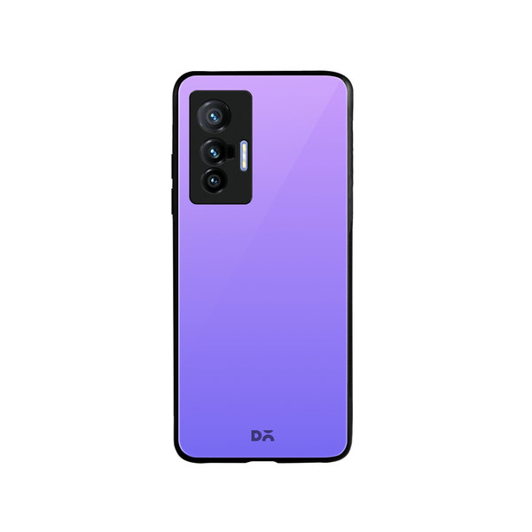 

DailyObjects Purple Iris Gradient Glass Case Cover For Vivo X70